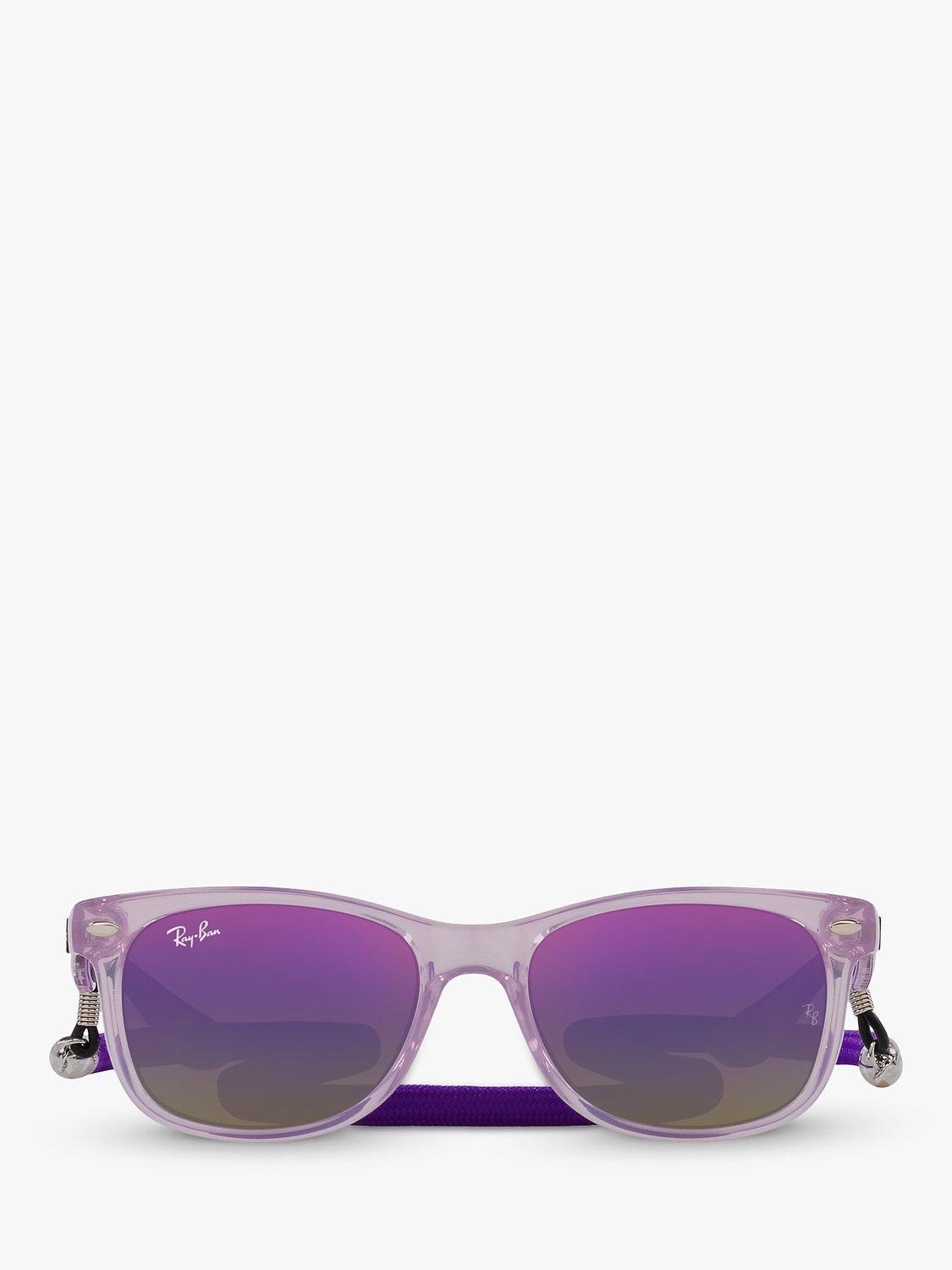 Ray-Ban Junior RJ9052S sunglasses opal purple, imported from the UK