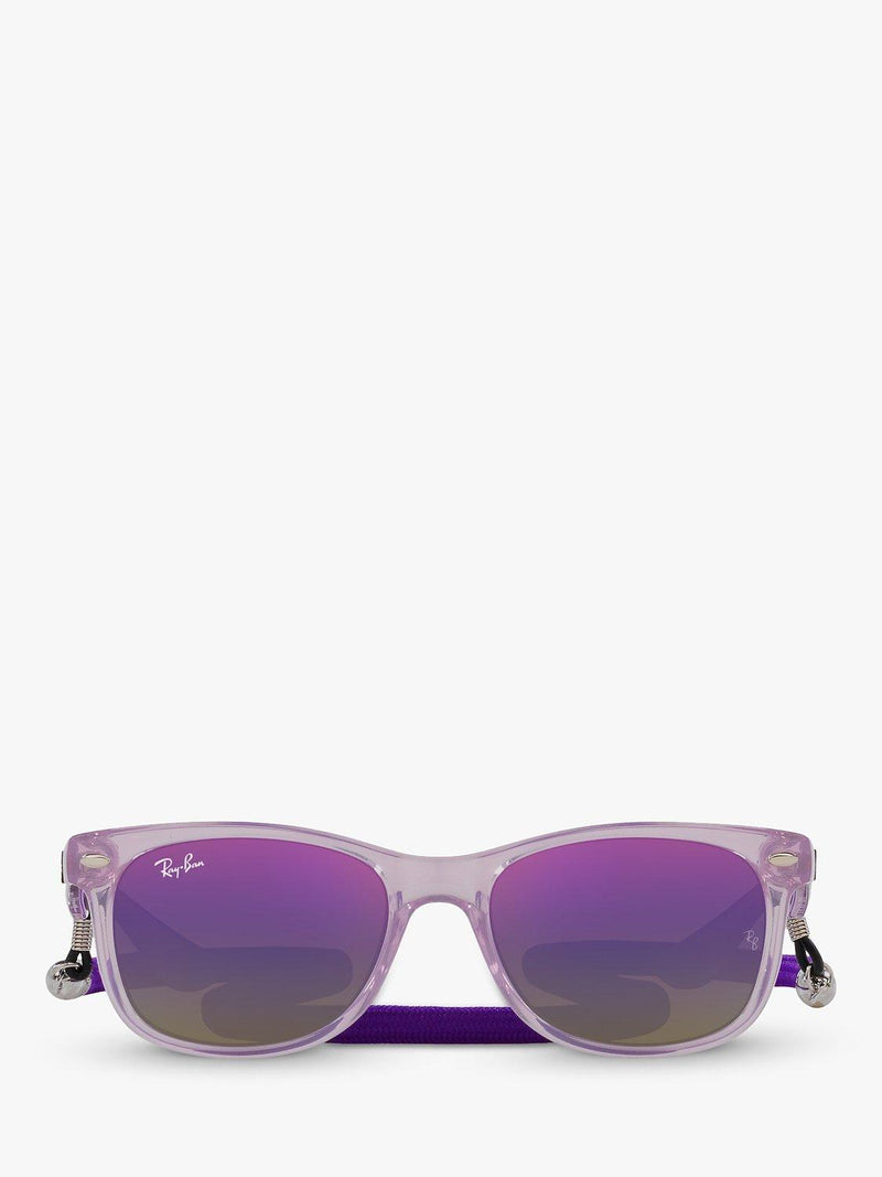 Ray-Ban Junior RJ9052S sunglasses opal purple, imported from the UK