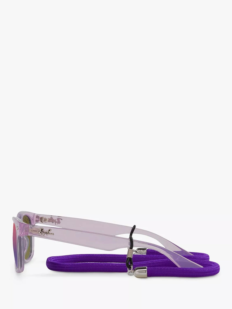 Ray-Ban Junior RJ9052S sunglasses opal purple, imported from the UK