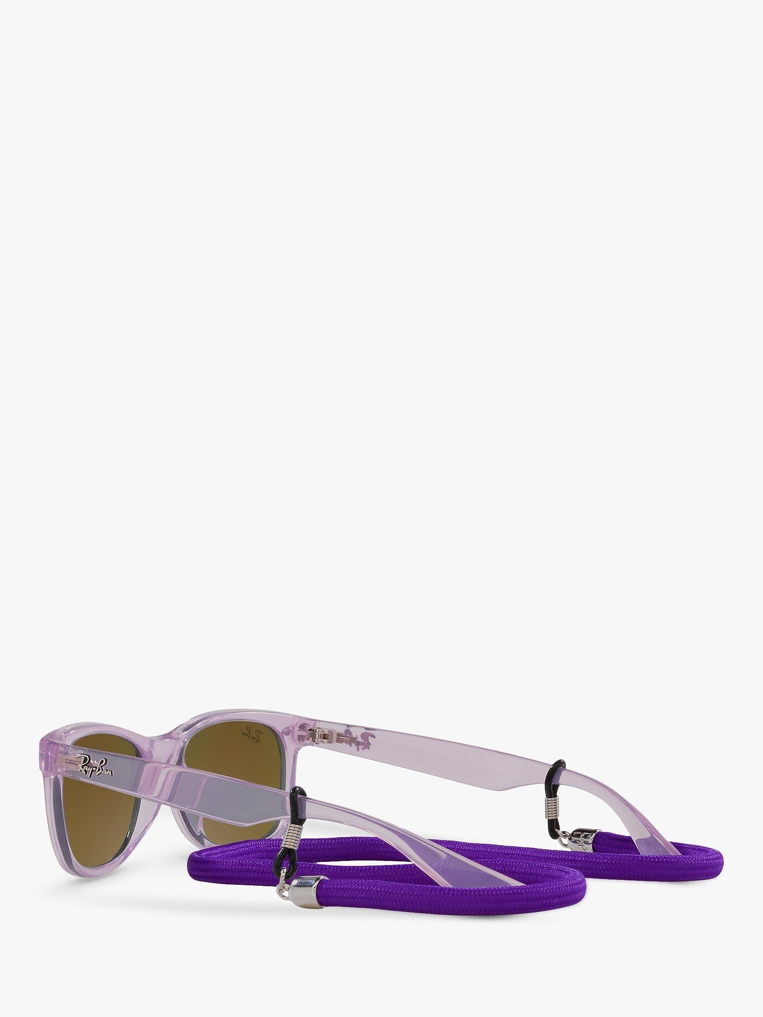 Ray-Ban Junior RJ9052S sunglasses opal purple, imported from the UK