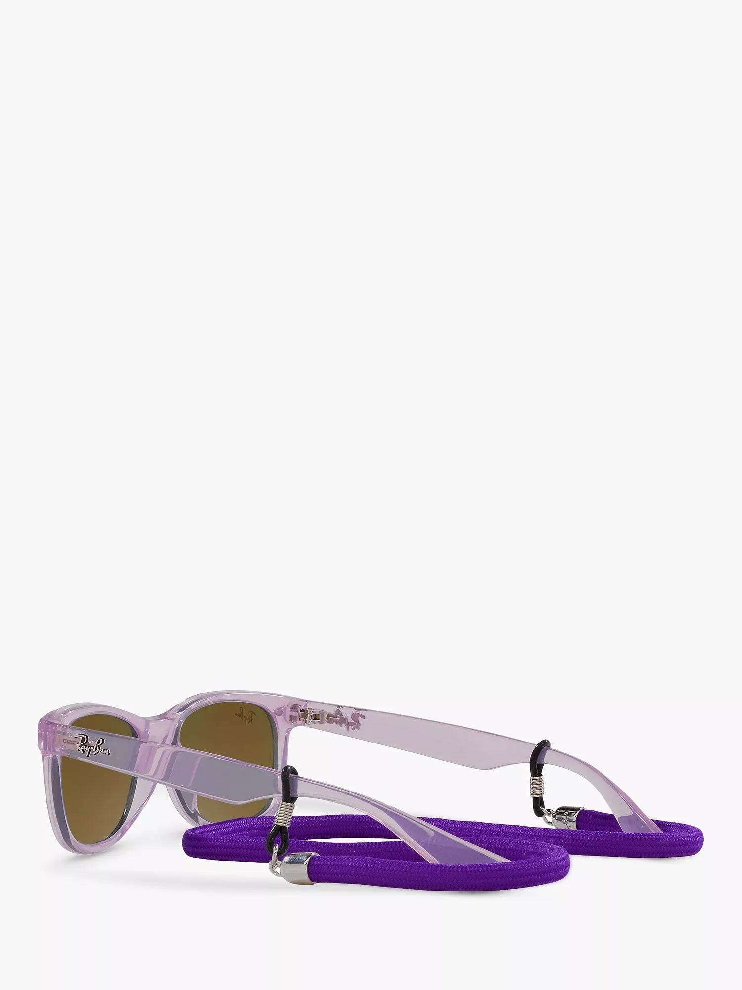 Ray-Ban Junior RJ9052S sunglasses opal purple, imported from the UK