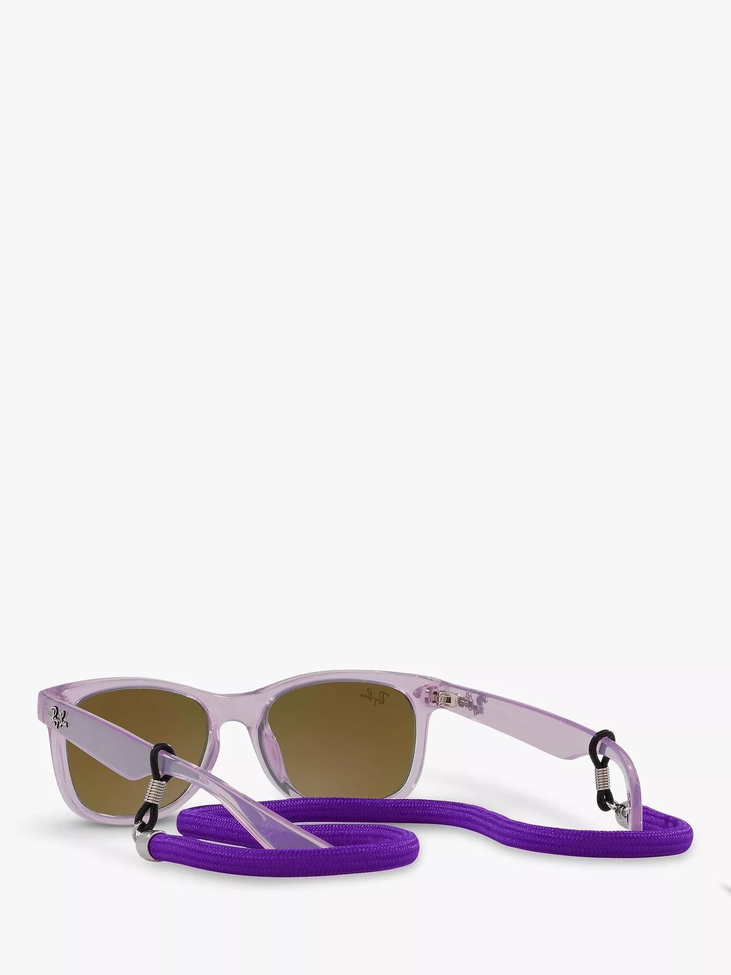 Ray-Ban Junior RJ9052S sunglasses opal purple, imported from the UK