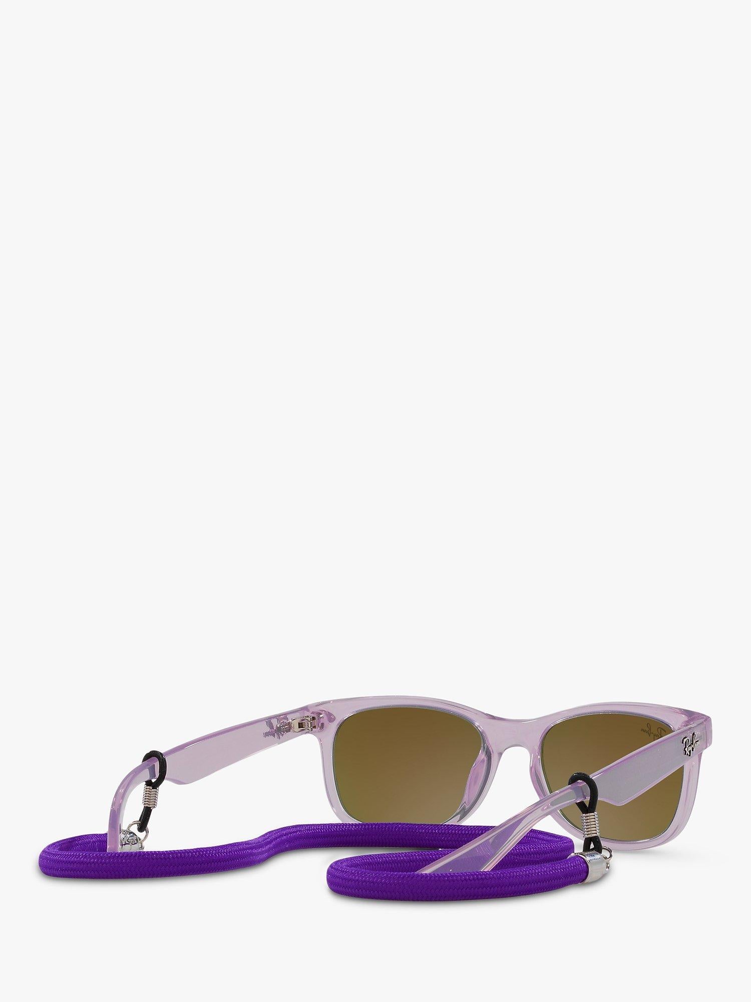 Ray-Ban Junior RJ9052S sunglasses opal purple, imported from the UK