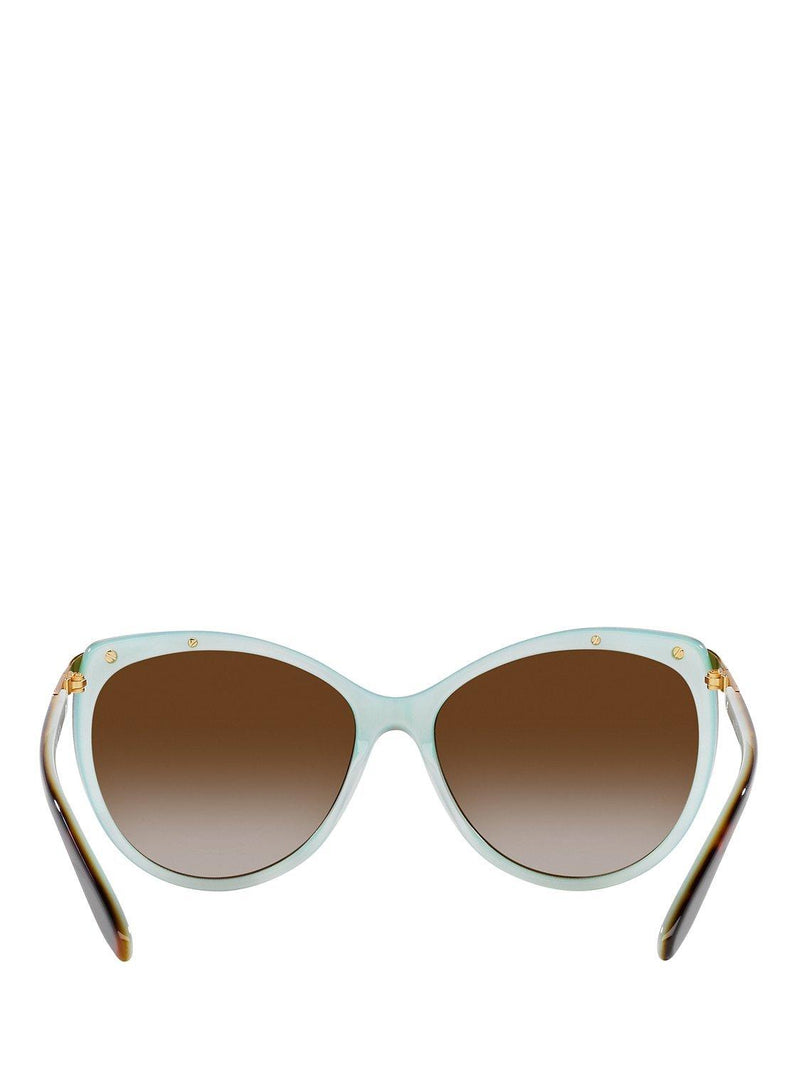 Ralph Lauren cat eye sunglasses brown gold 59mm, imported from the UK