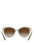 Ralph Lauren cat eye sunglasses brown gold 59mm, imported from the UK