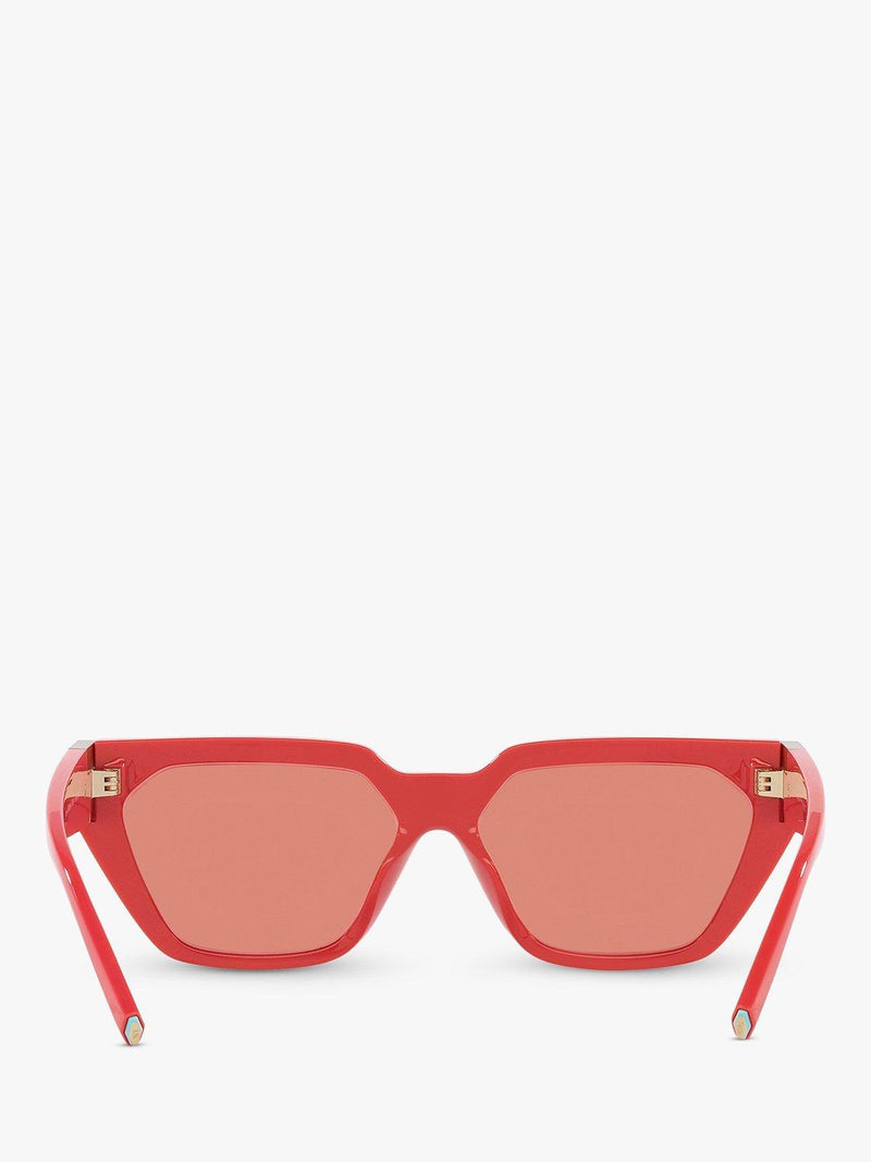 Tiffany & Co irregular coral sunglasses 56mm - British product