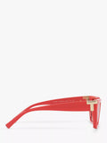 Tiffany & Co irregular coral sunglasses 56mm - British product