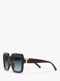 Tiffany & Co square Havana sunglasses 58mm, UK version