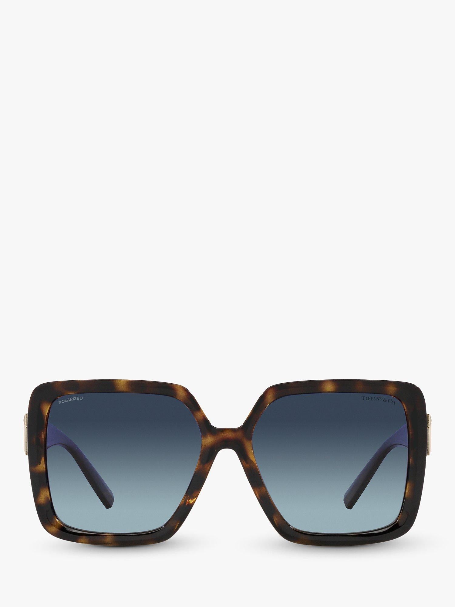 Tiffany & Co square Havana sunglasses 58mm, UK version