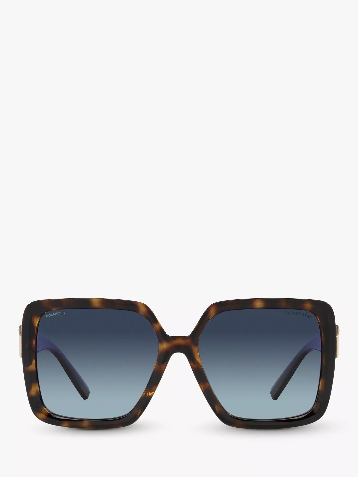 Tiffany & Co square Havana sunglasses 58mm, UK version