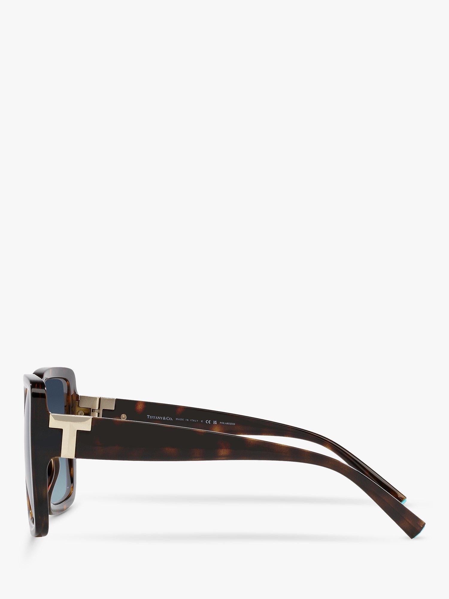 Tiffany & Co square Havana sunglasses 58mm, UK version