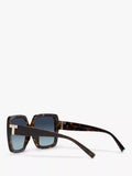 Tiffany & Co square Havana sunglasses 58mm, UK version