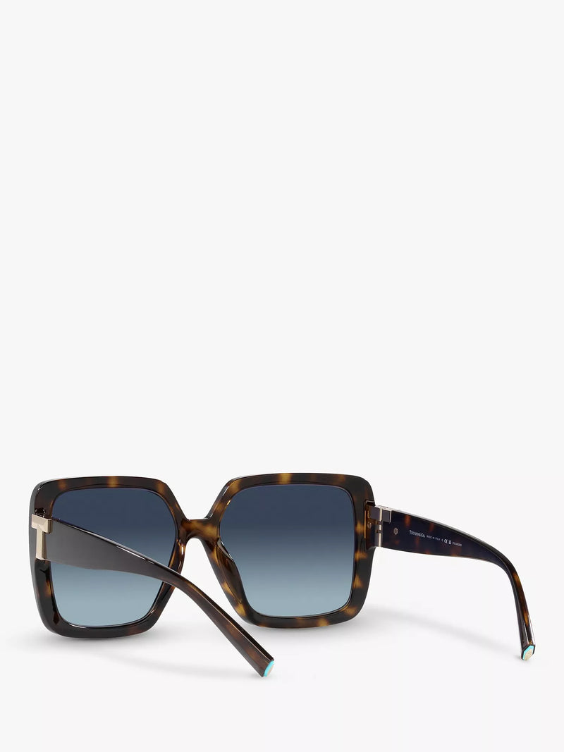 Tiffany & Co square Havana sunglasses 58mm, UK version