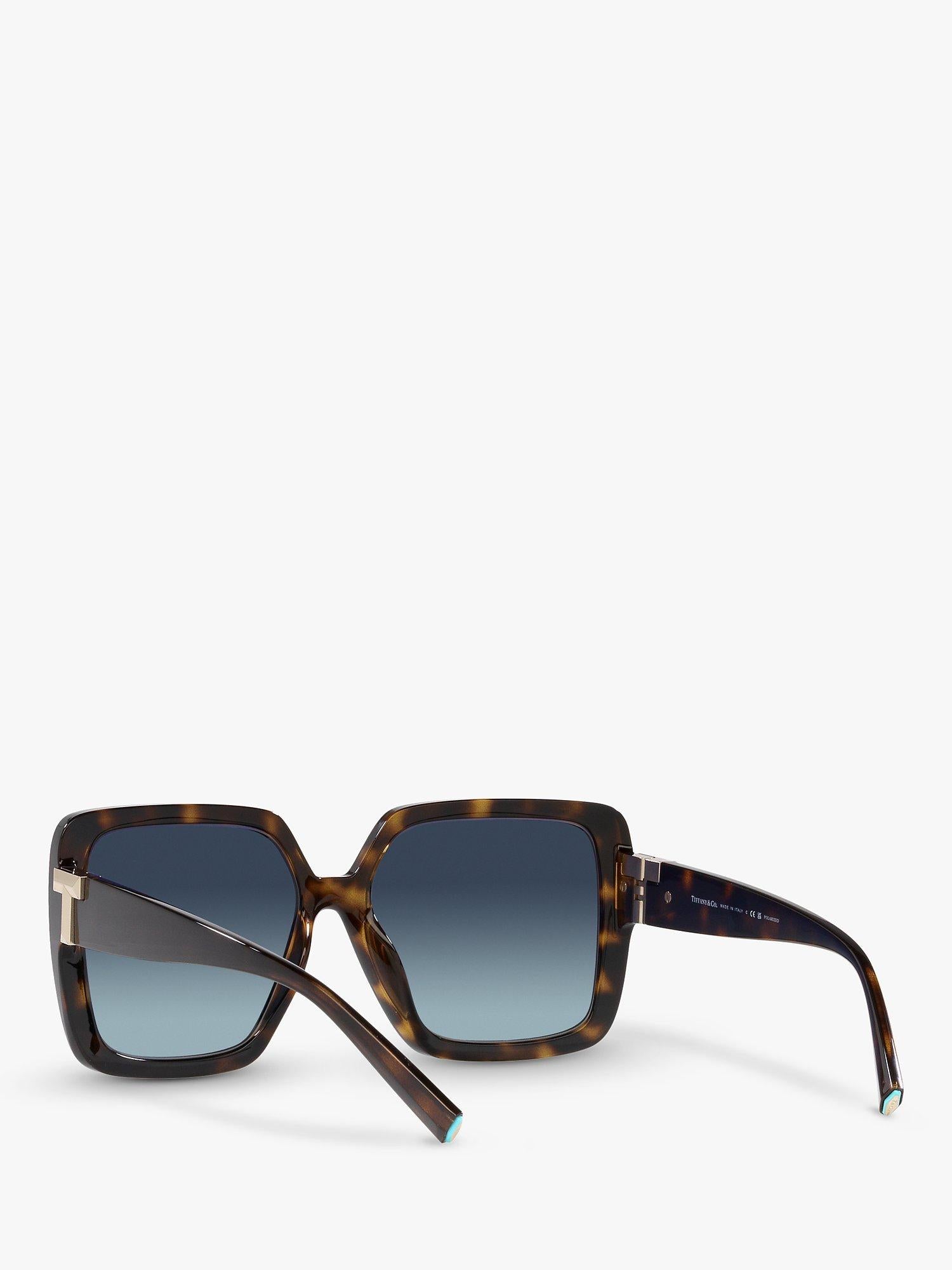 Tiffany & Co square Havana sunglasses 58mm, UK version