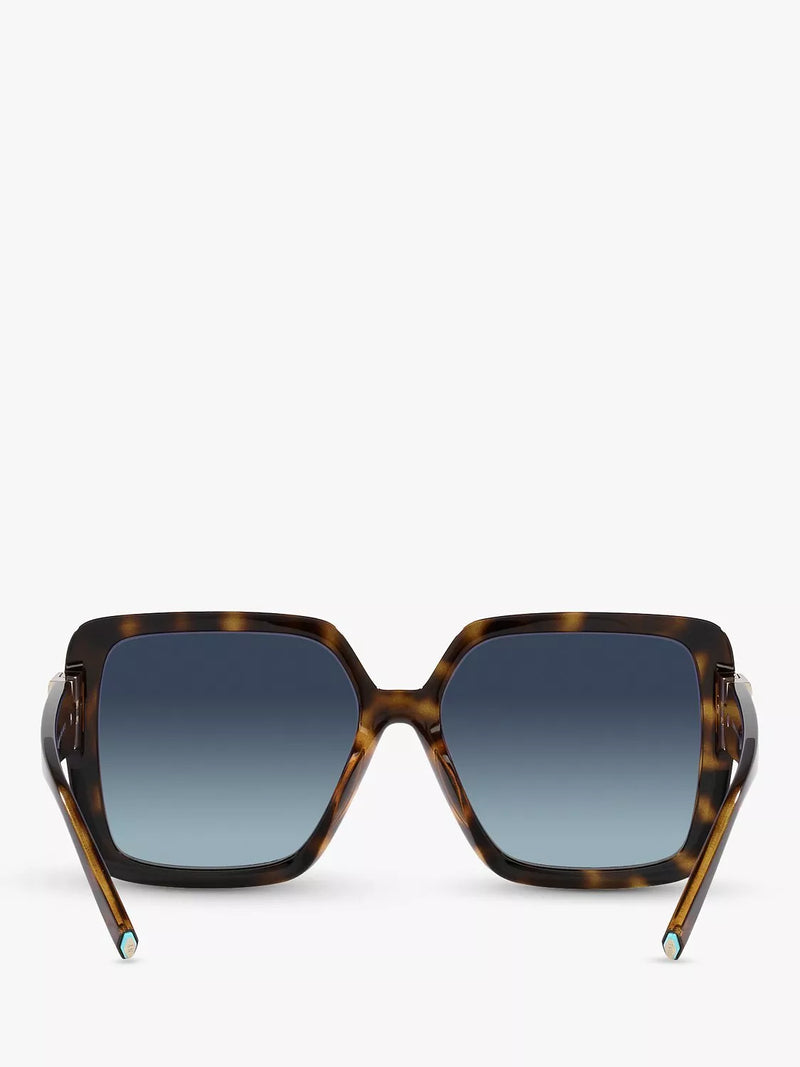 Tiffany & Co square Havana sunglasses 58mm, UK version