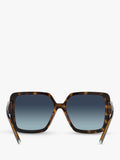 Tiffany & Co square Havana sunglasses 58mm, UK version