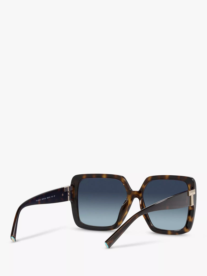 Tiffany & Co square Havana sunglasses 58mm, UK version
