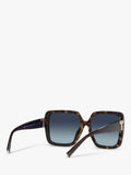 Tiffany & Co square Havana sunglasses 58mm, UK version