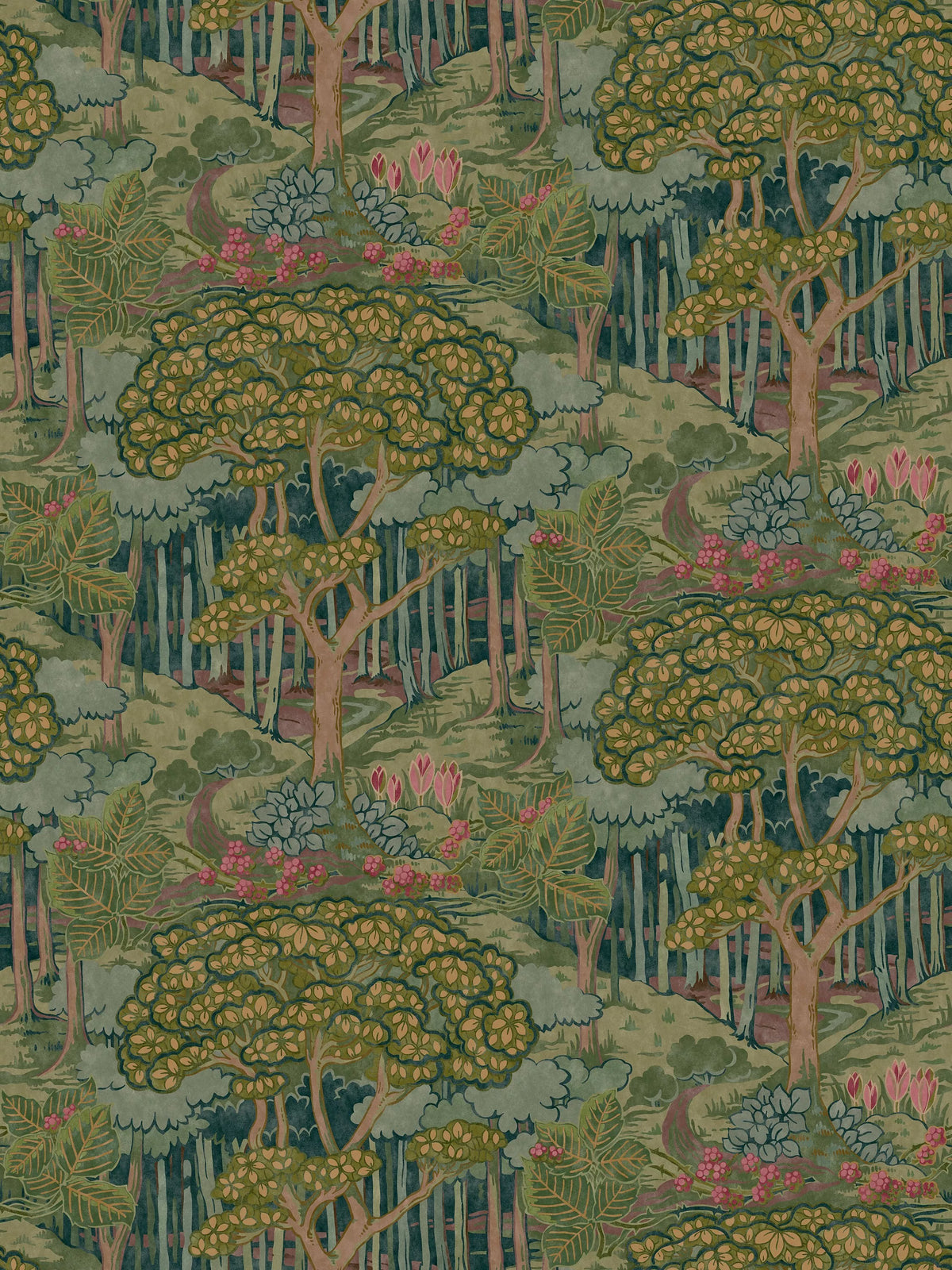 GP & J Baker Ruskin Wallpaper, BW45106.3