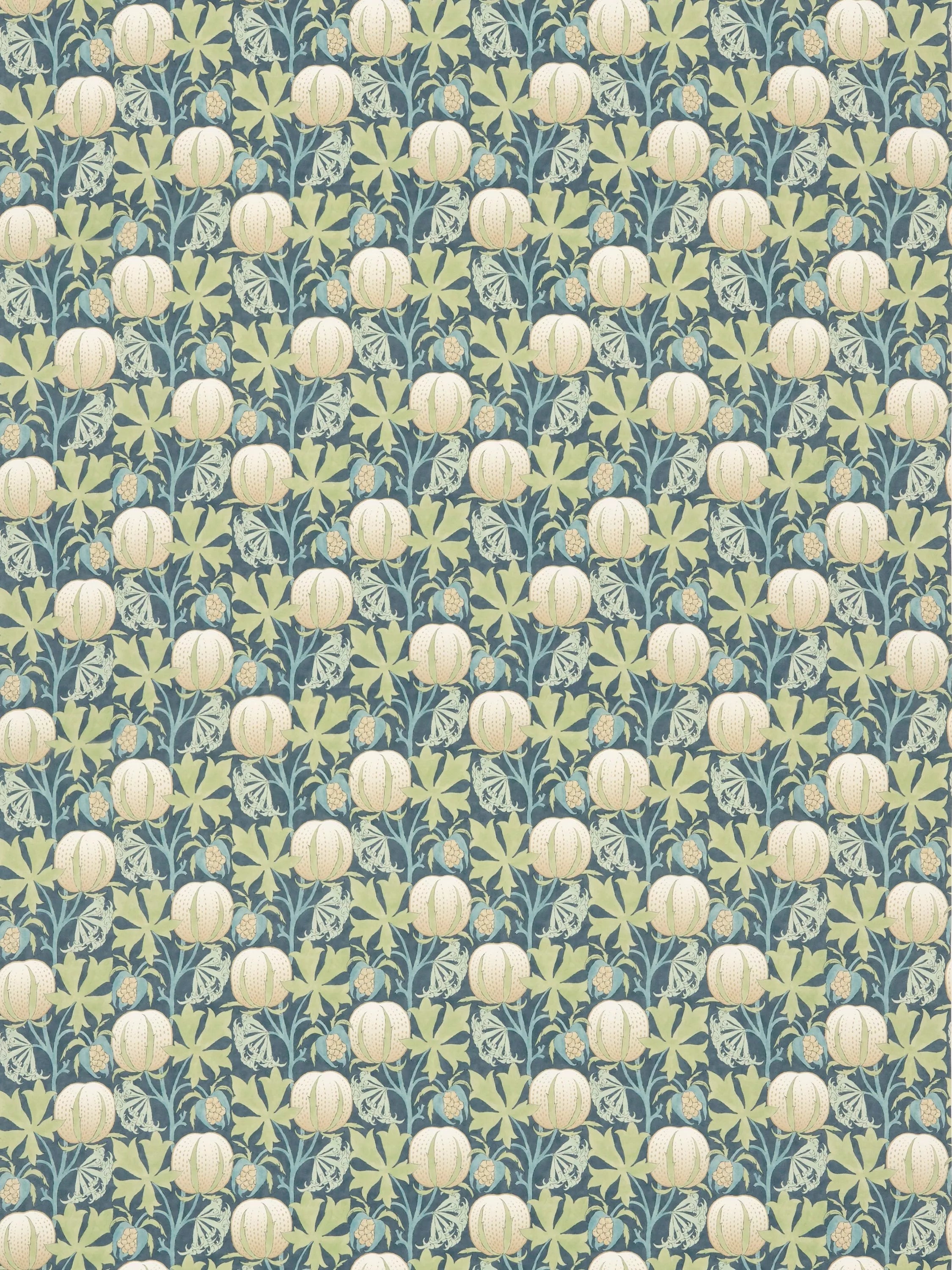 GP & J Baker Pumpkins furnishing fabric (British brand)