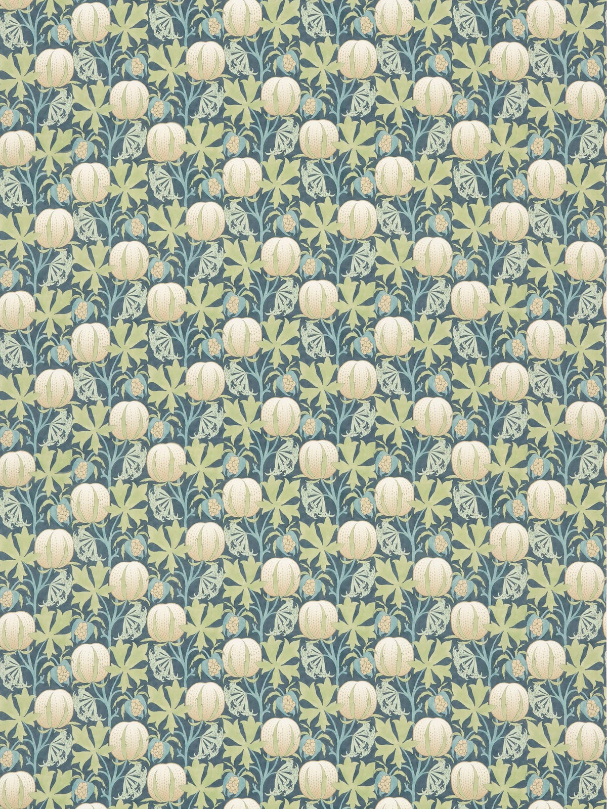 GP & J Baker Pumpkins furnishing fabric (British brand)