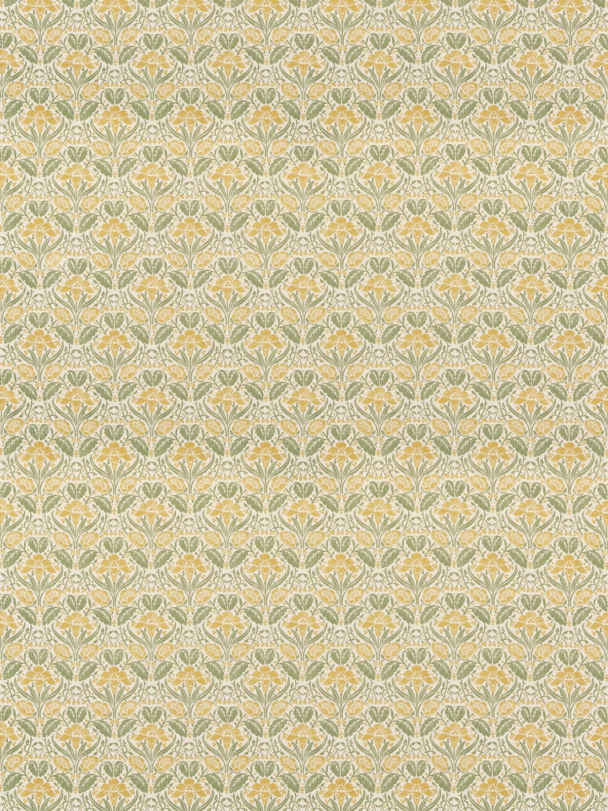 GP & J Baker Iris Meadow Furnishing Fabric, Green