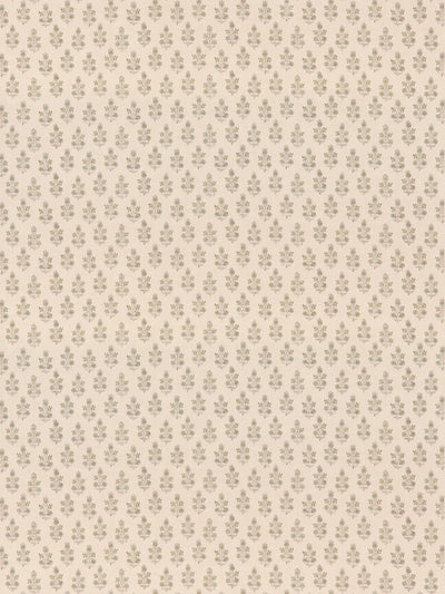 John Lewis GP & J Baker Poppy Sprig Furnishing Fabric, Aqua- Buy online at McGrocer