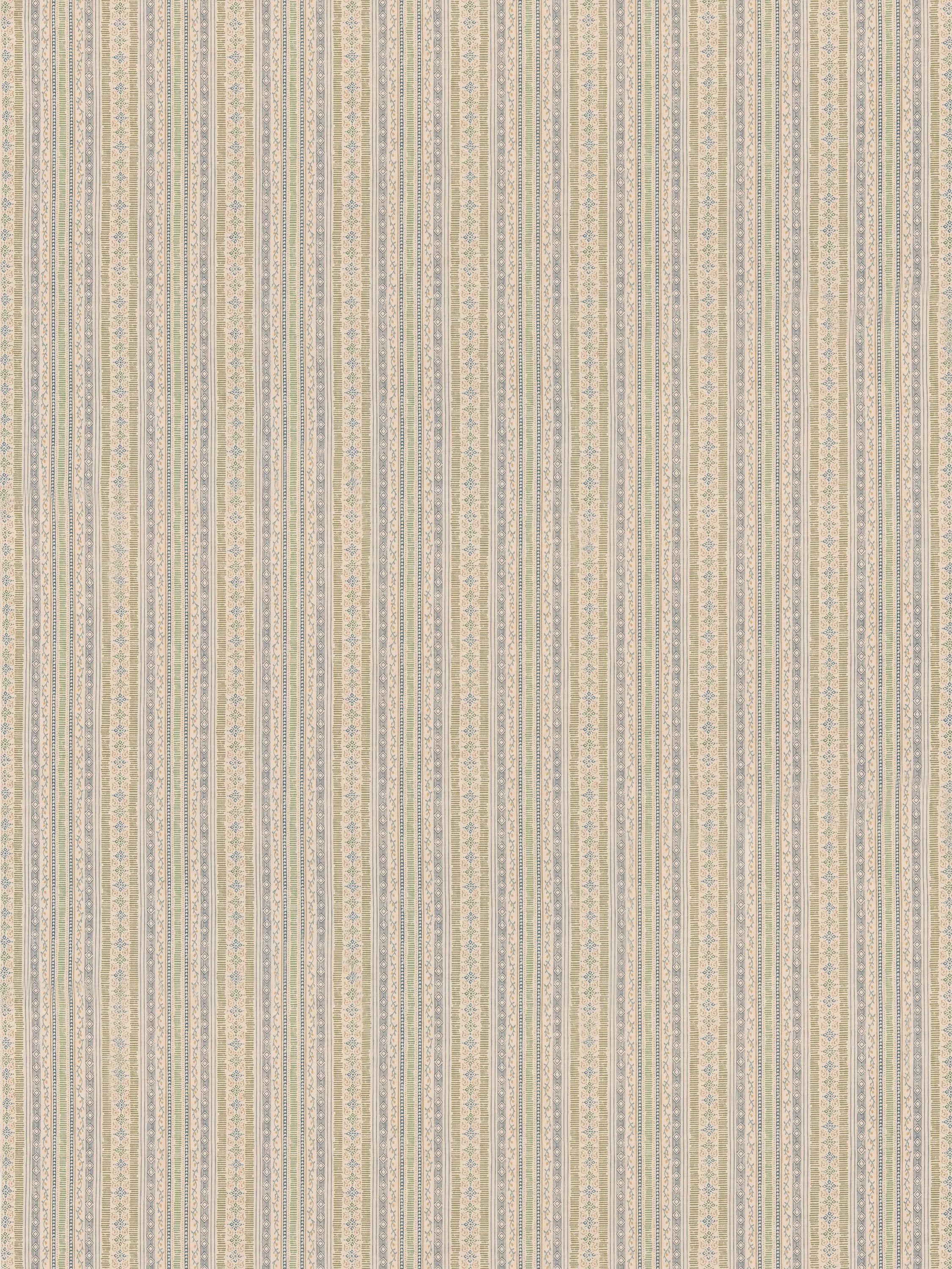 GP & J Baker Compton fabric green blue, imported from UK