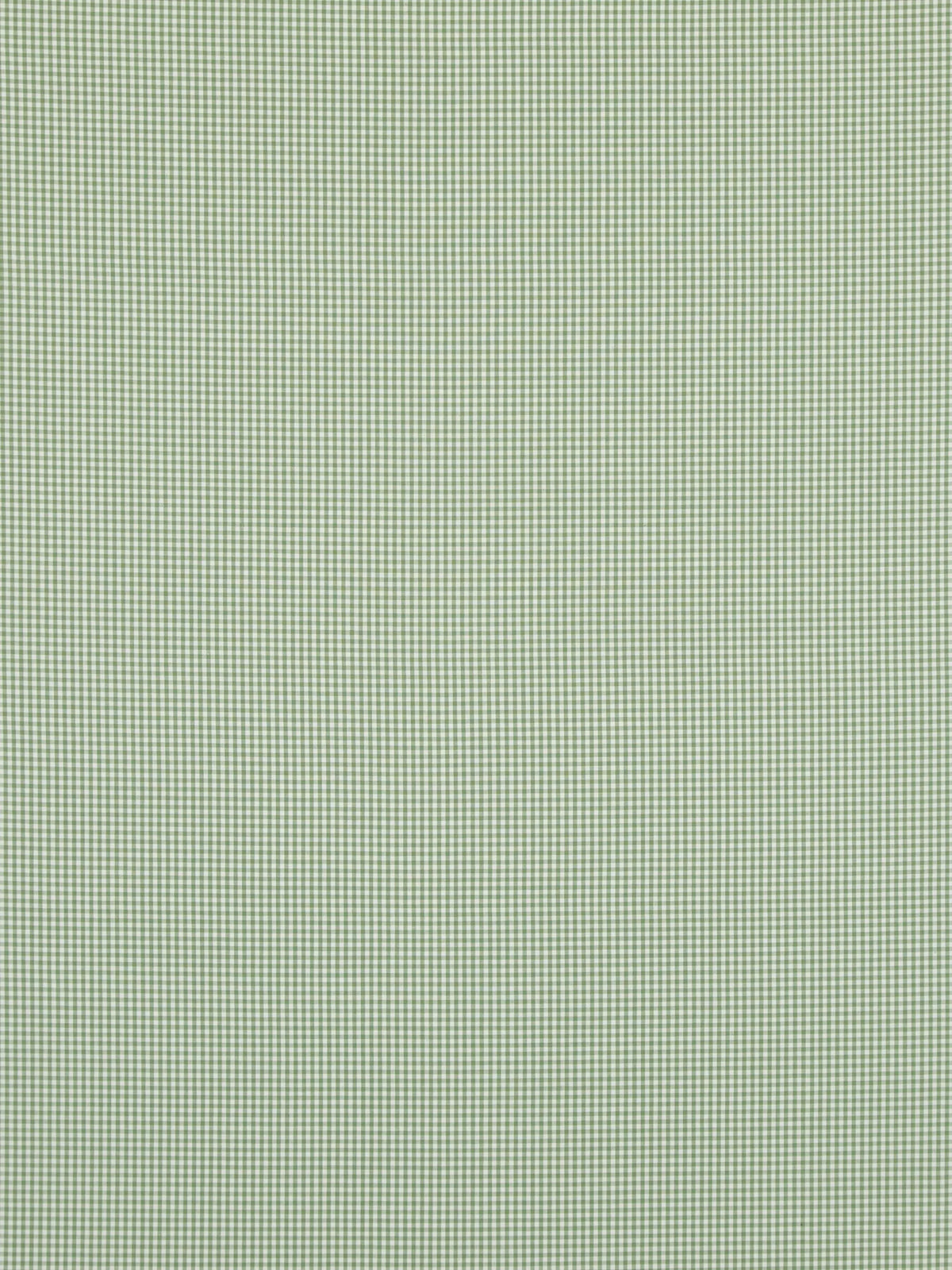 GP & J Baker Sherborne Gingham aqua furnishing fabric (British brand)
