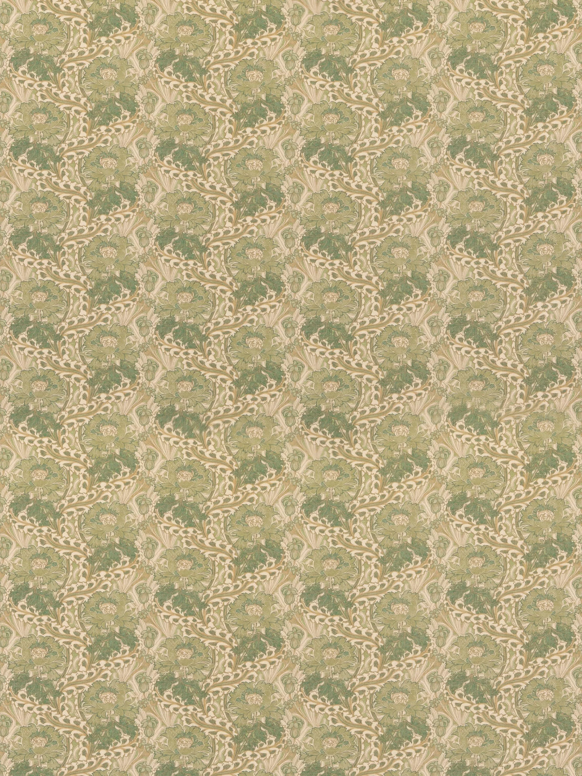 GP & J Baker Little Brantwood floral furnishing fabric, UK version