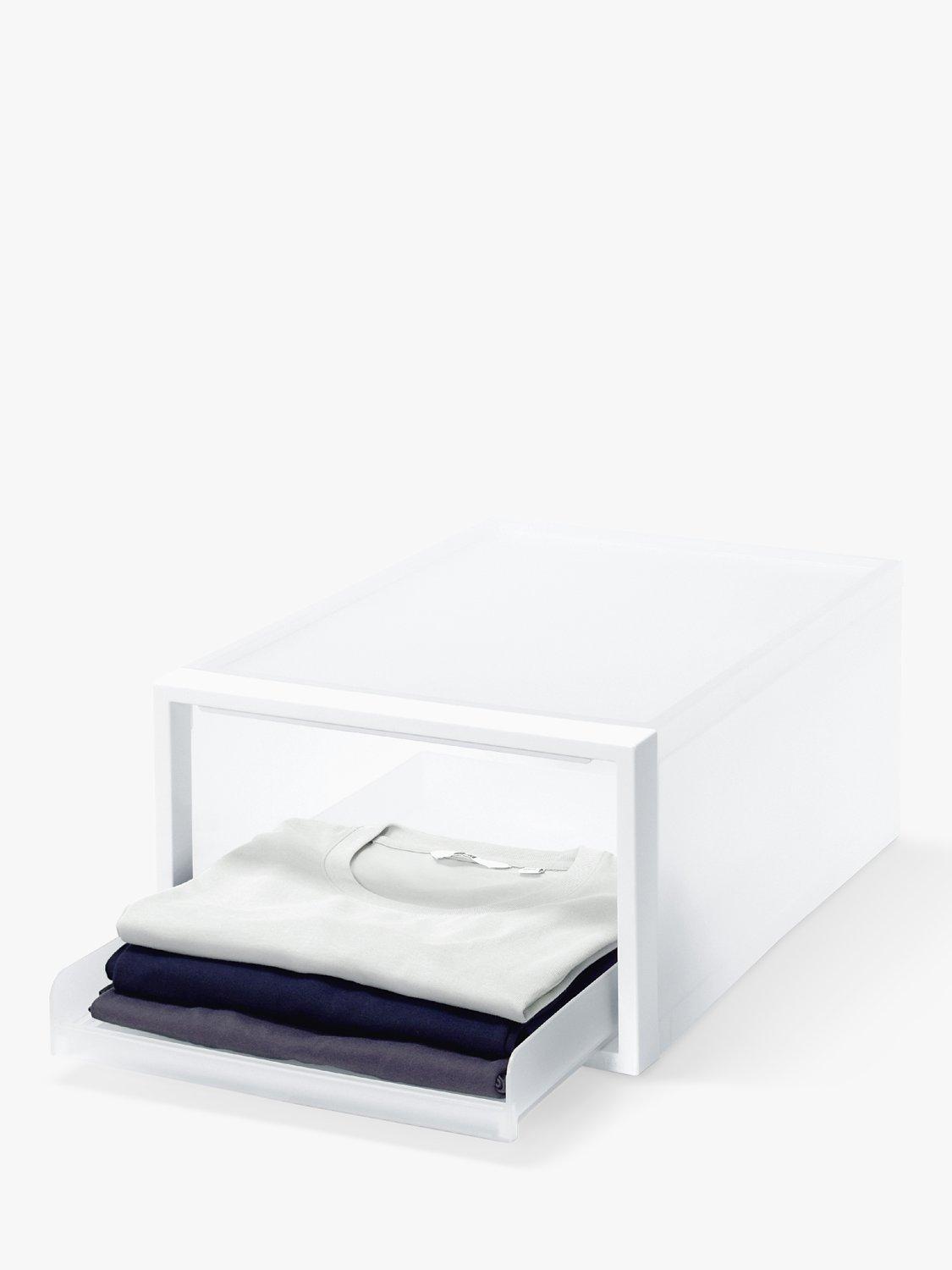 Like-it stacking storage tray clear, imported from the UK