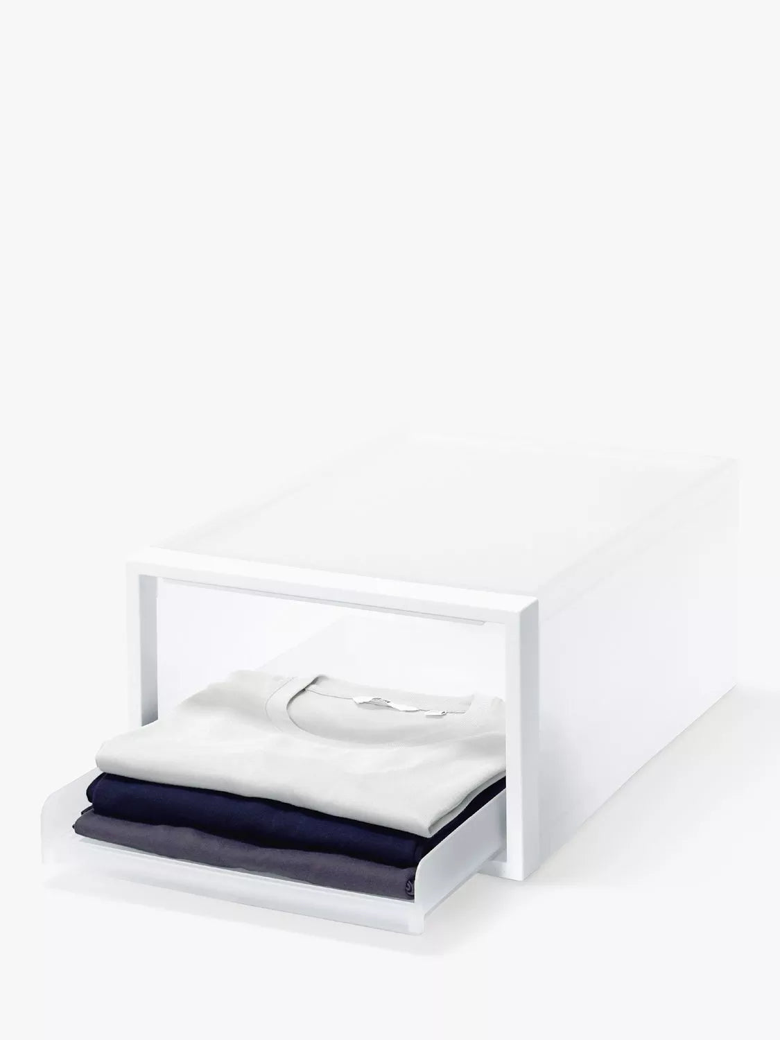 Like-it stacking storage tray clear, imported from the UK