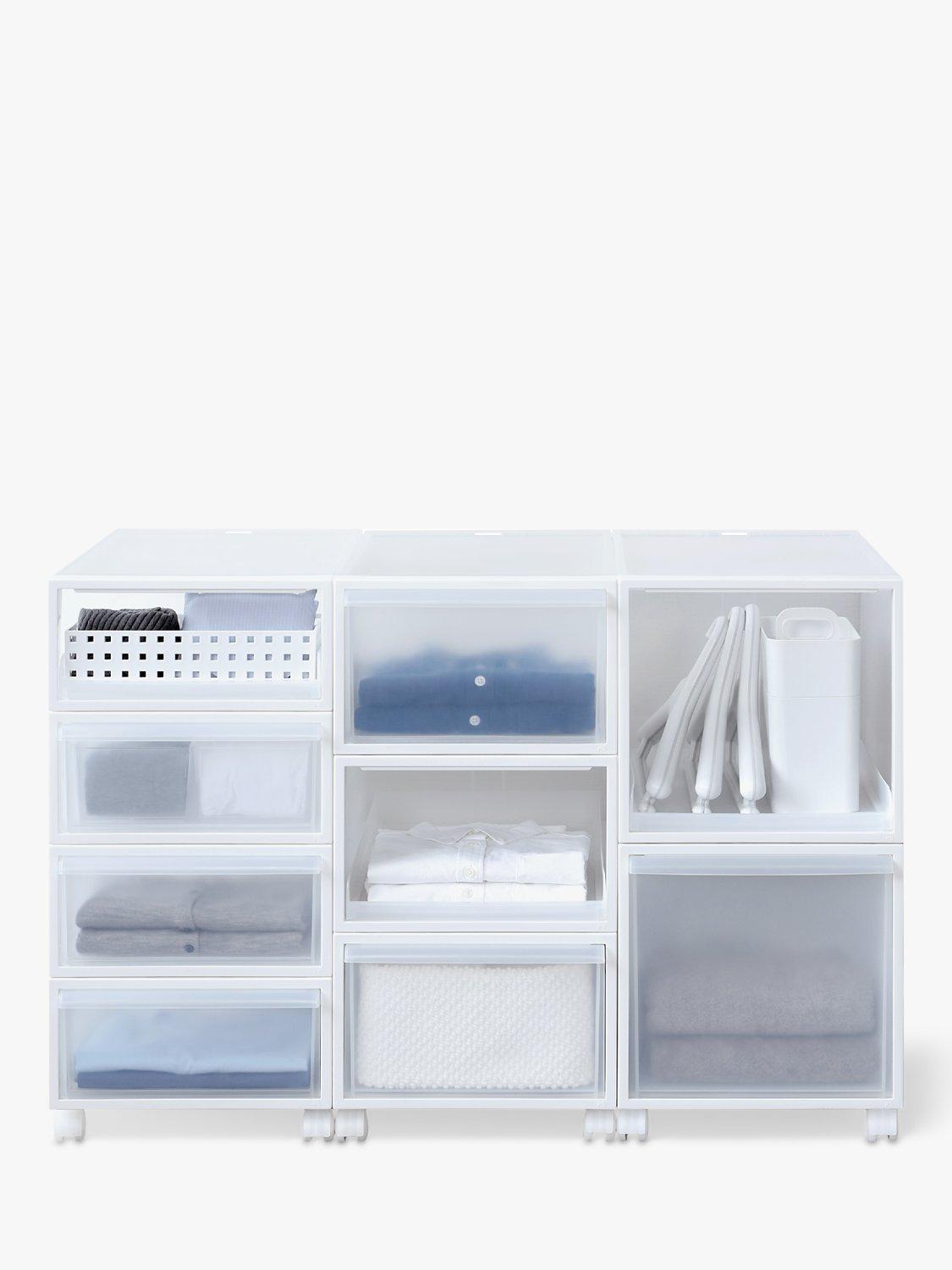 Like-it Stacking Storage Tray Clear H31cm, UK version