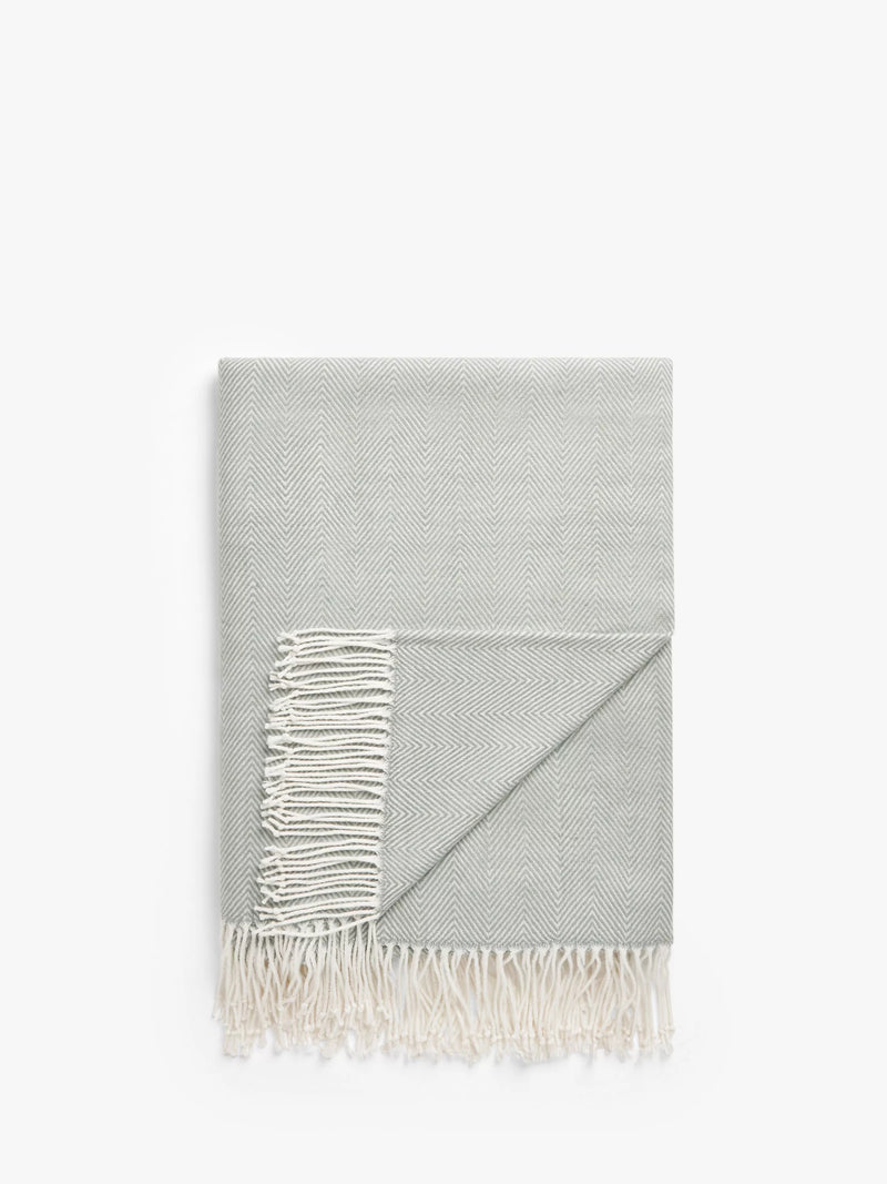 John Lewis Herringbone Throw