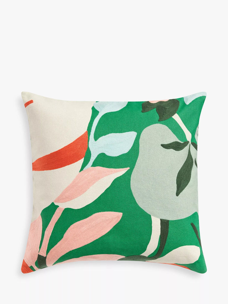 John Lewis ANYDAY Floral Crop Cushion