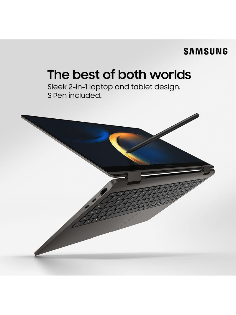 Samsung Galaxy Book3 360 convertible laptop 13.3 inch AMOLED - British product