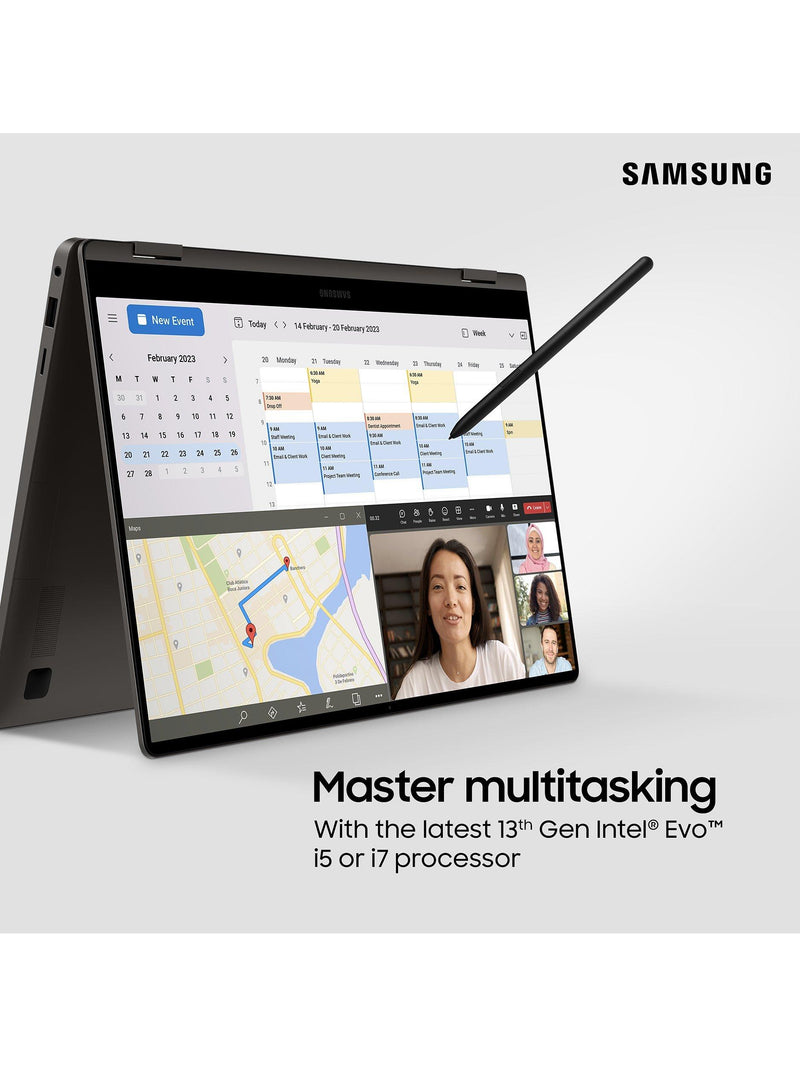 Samsung Galaxy Book3 360 convertible laptop 13.3 inch AMOLED - British product