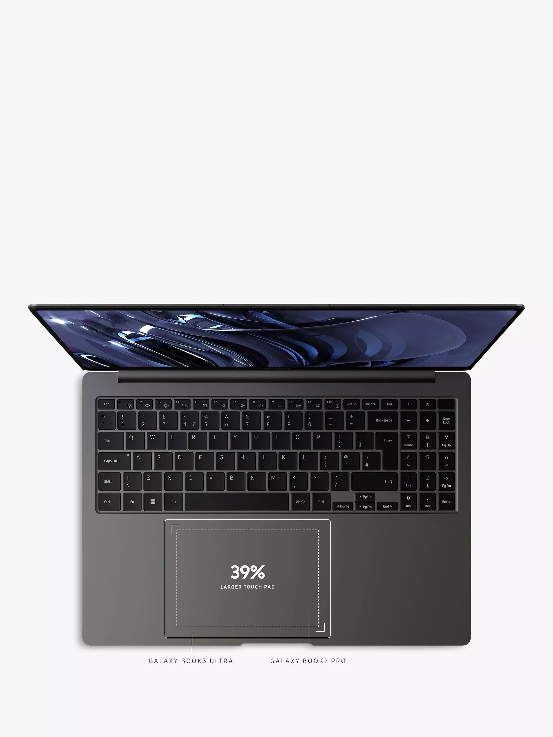Samsung Galaxy Book3 Ultra laptop 16 inch, UK version