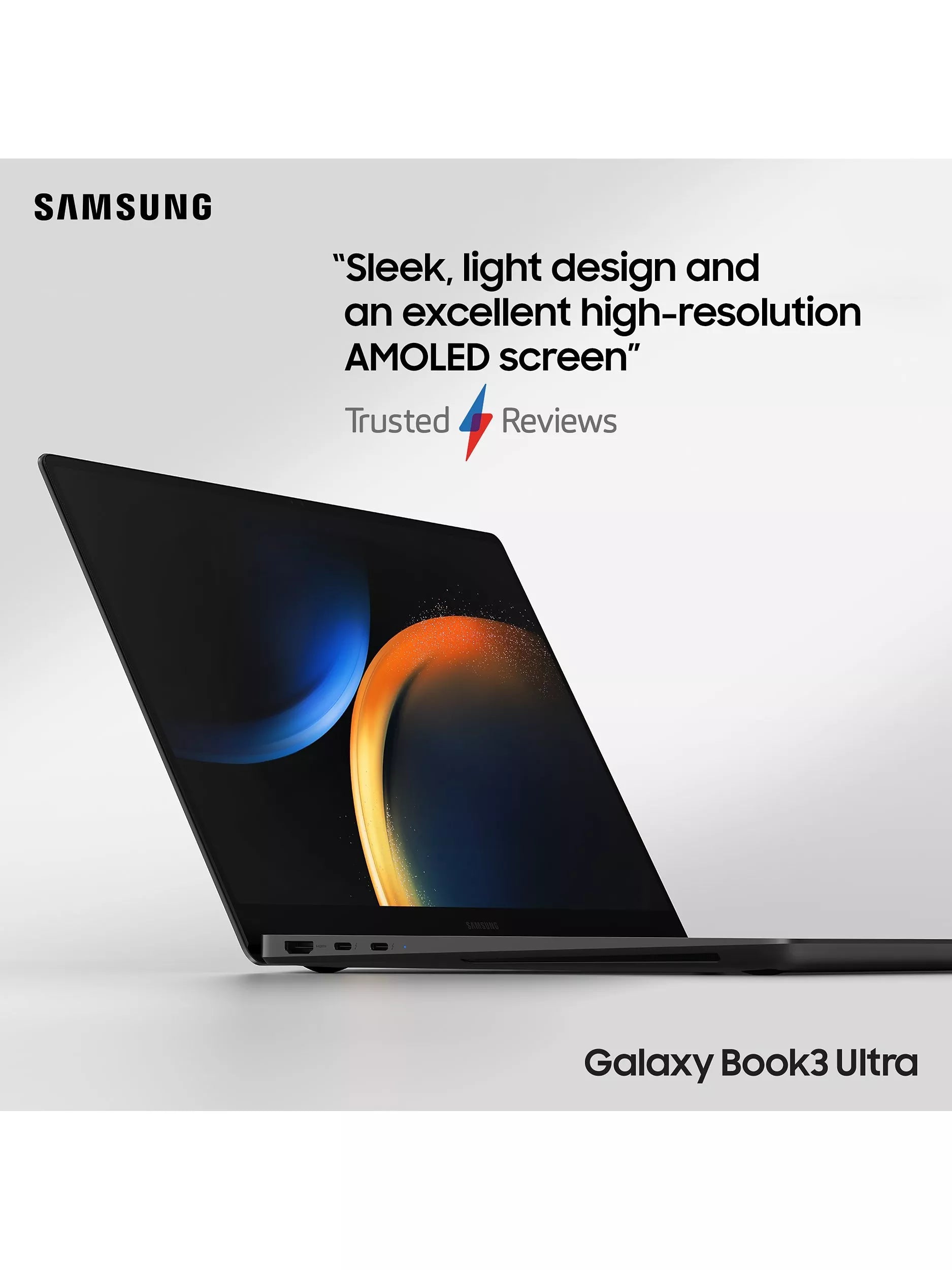 Samsung Galaxy Book3 Ultra laptop 16 inch AMOLED - British product