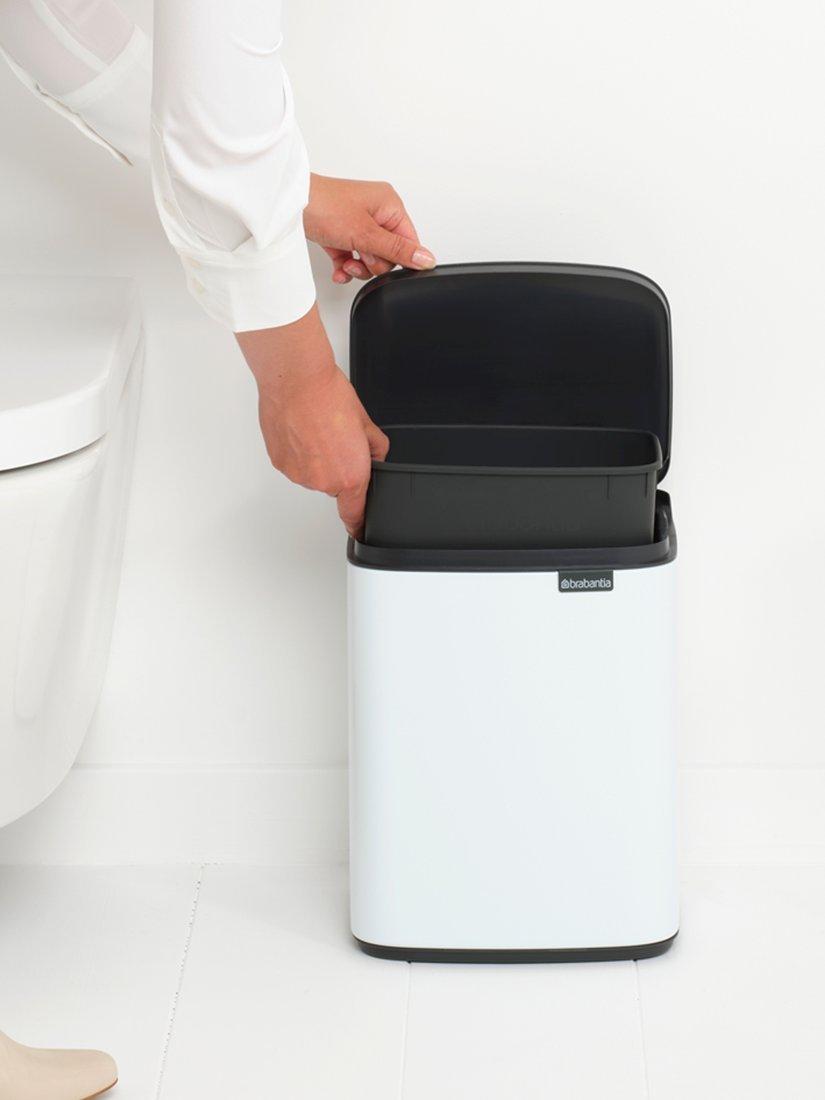 سلة مهملات Brabantia Bo سعة 7 لتر، الإصدار البريطاني