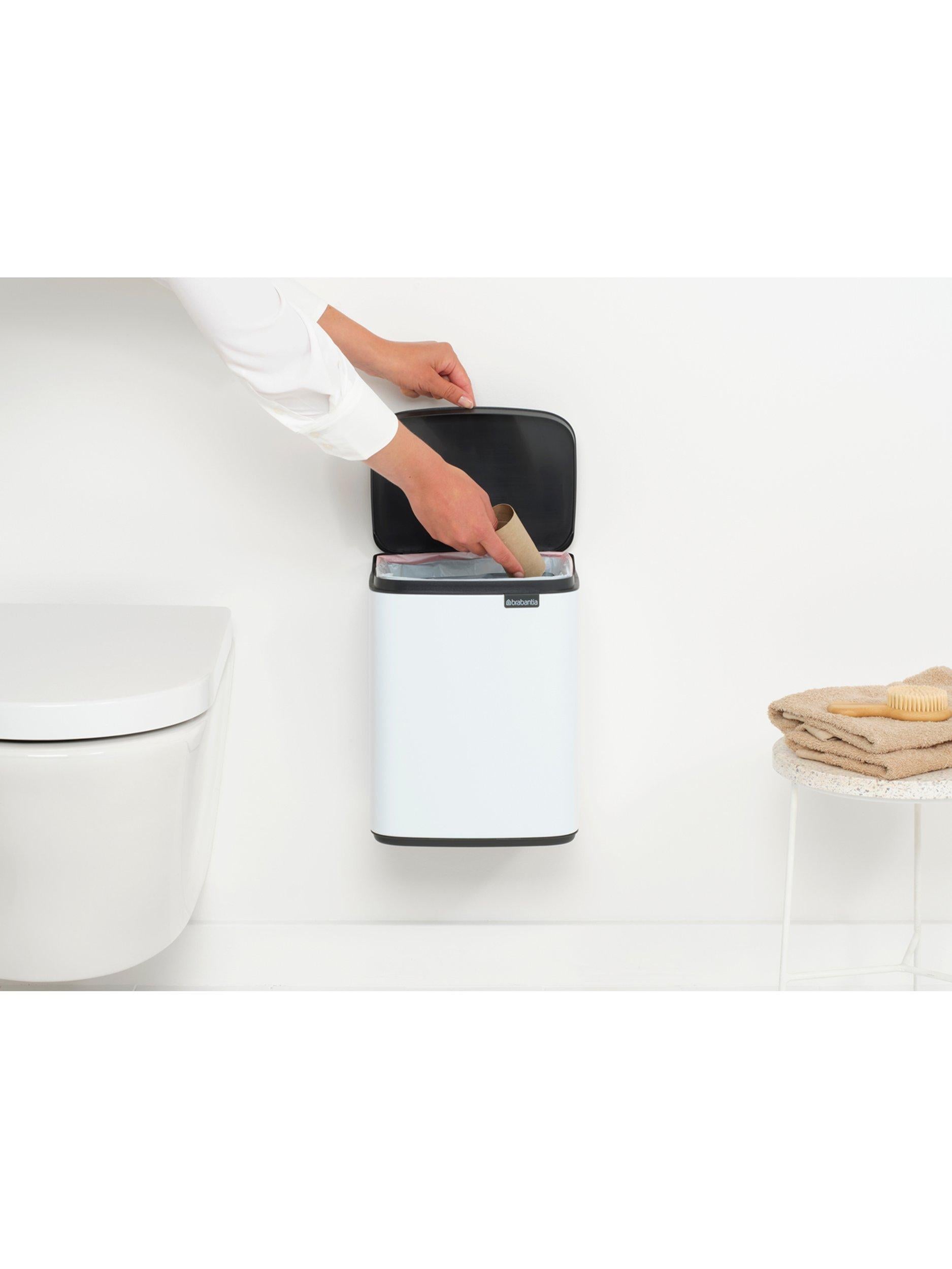 سلة مهملات Brabantia Bo سعة 7 لتر، الإصدار البريطاني