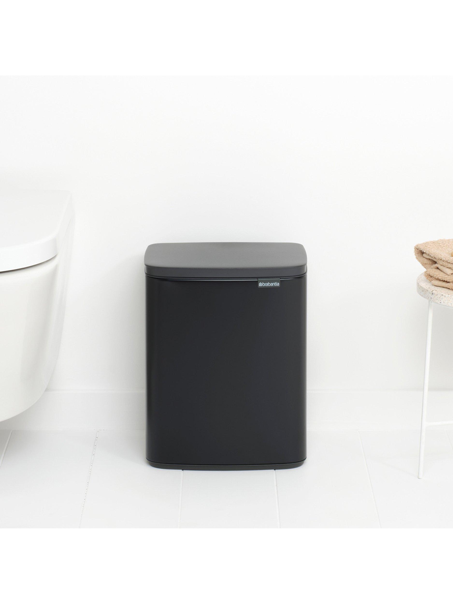 سلة مهملات Brabantia Bo 12 لتر بلمسة نهائية غير لامعة، مستوردة من المملكة المتحدة