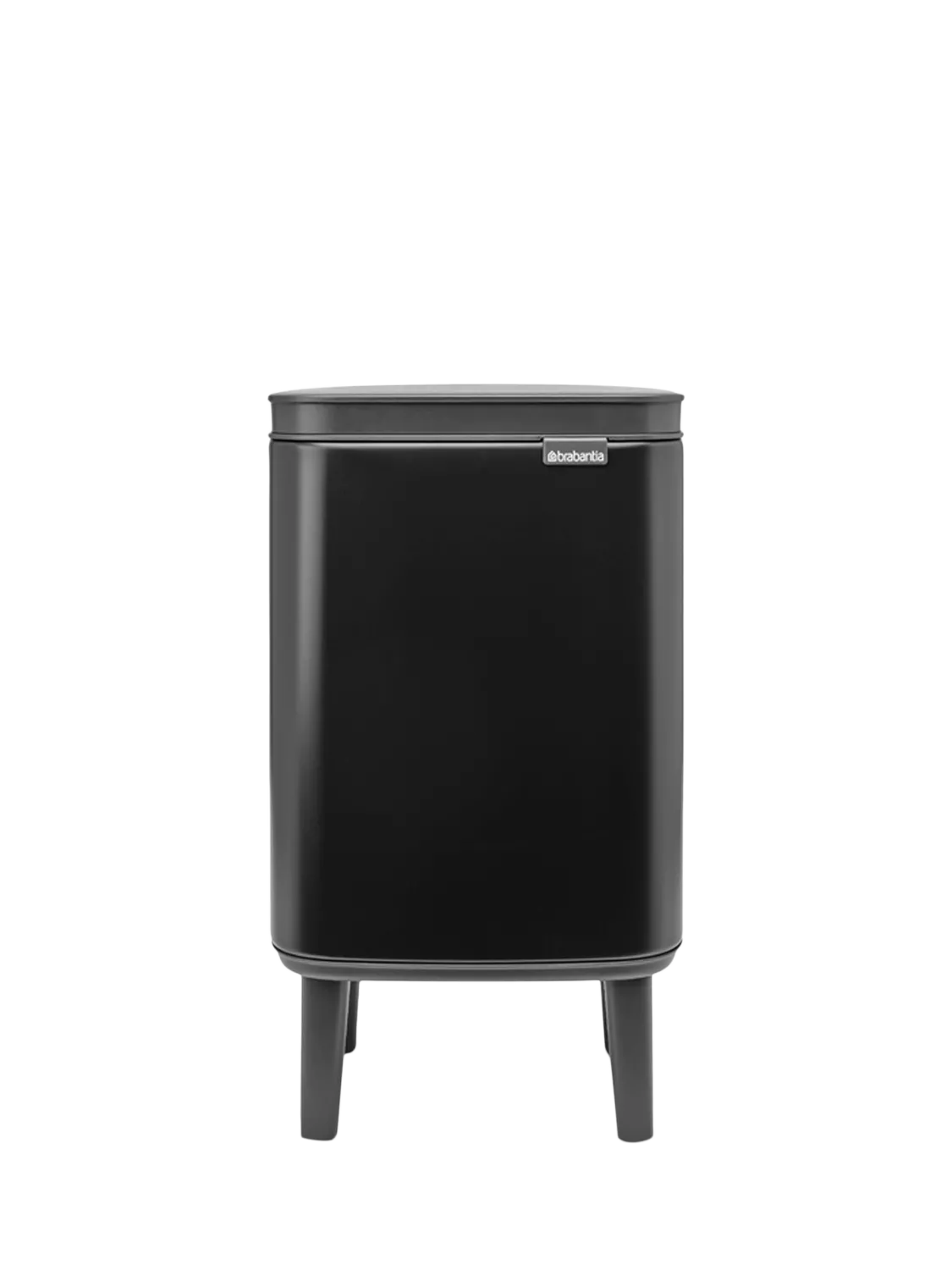 Brabantia Bo Waste Bin Hi, 4L - Matt Steel