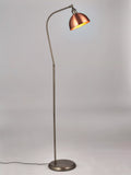 John Lewis Baldwin Floor Lamp, Antique Brass Effect