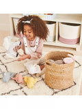Great Little Trading Co jute storage basket round medium, imported from the UK