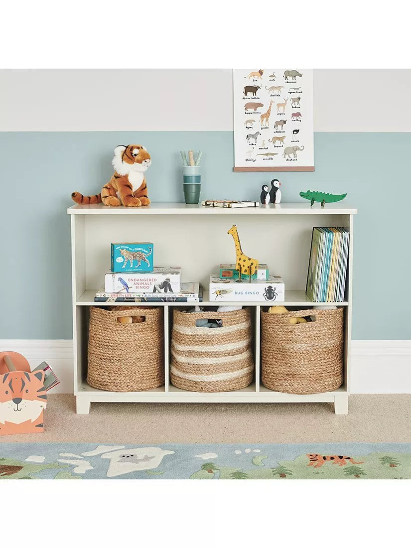 Great Little Trading Co jute storage basket round medium, imported from the UK