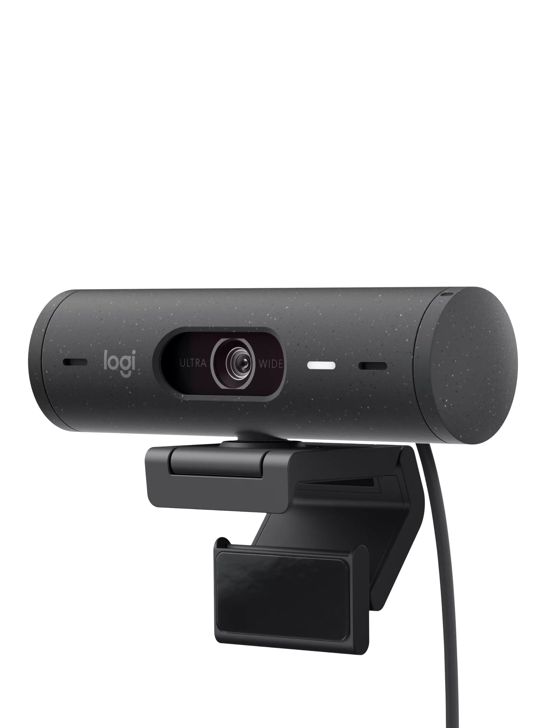 Logitech Brio 500 Full HD 1080p webcam with privacy shutter - British product