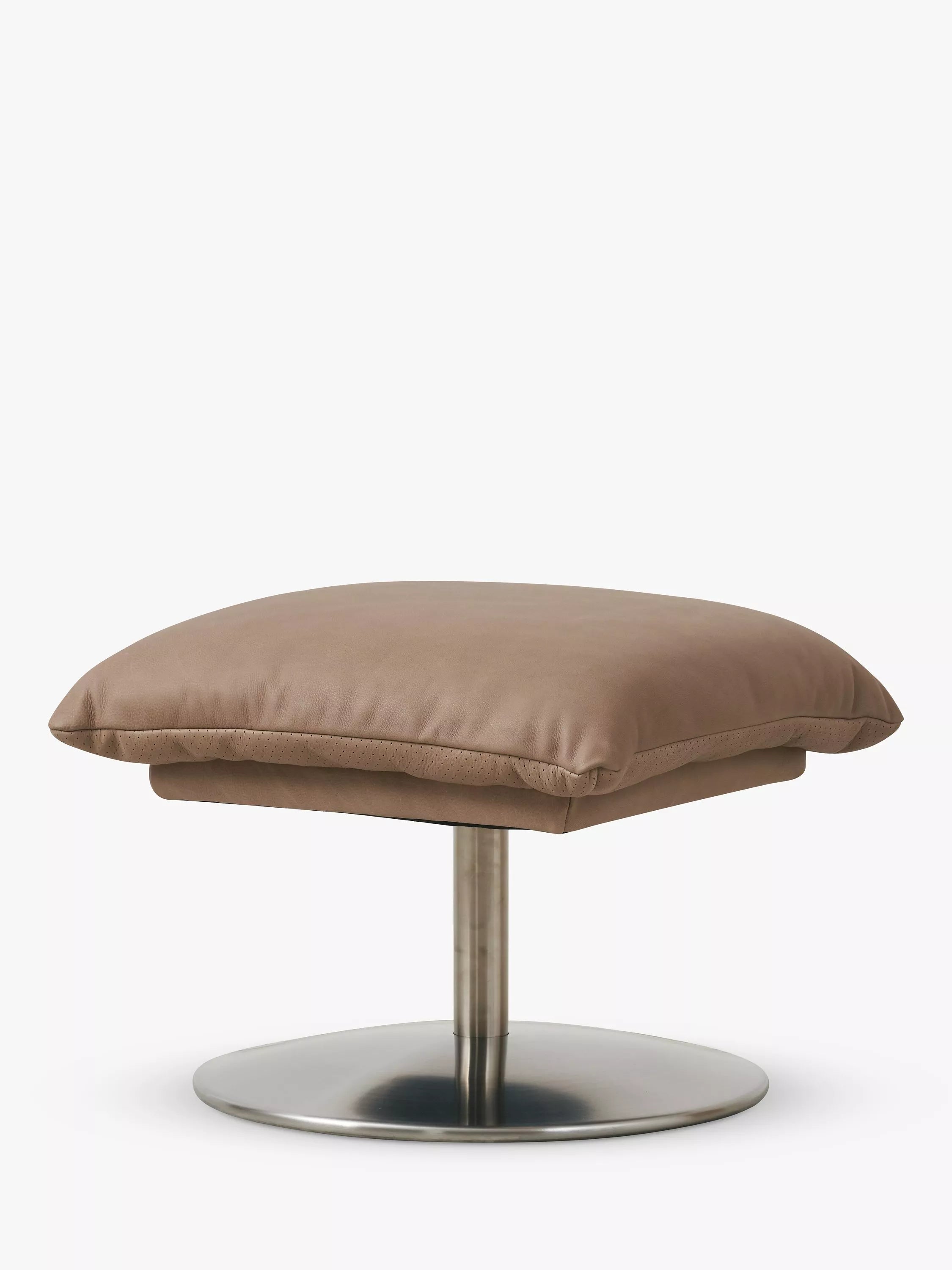 Halo Boss skinnkrakk stålbein Tipped Taupe (britisk merke)