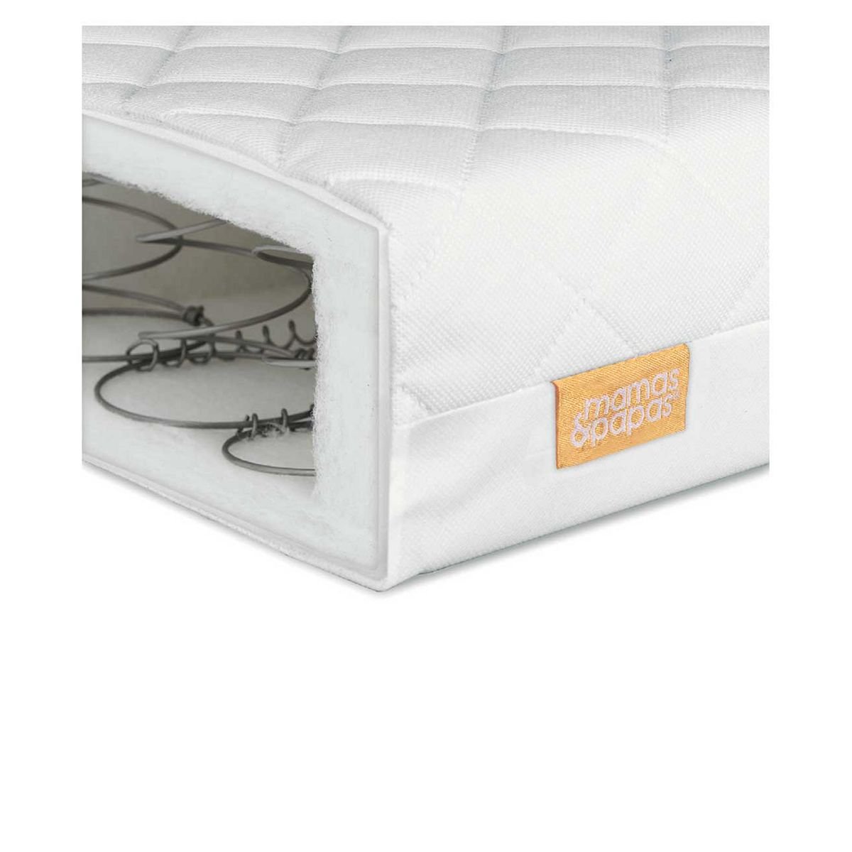 Mamas&Papas Cot Bed essential spring mattress 140x70x10cm GOODS Boots   