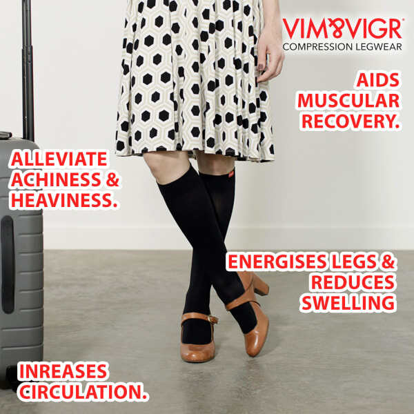 VIM&VIGR compression socks unisex 20-30mmHg (British brand)